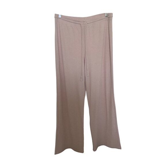 H&M Waffled Jersey Pajama Set In Light Pink - Picture 6 of 8